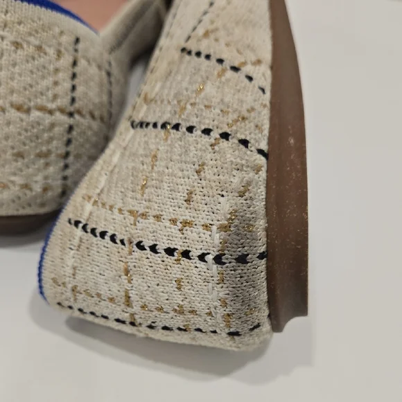 Rothy's Cream and Black Pointed Flats - Picture 8 of 10